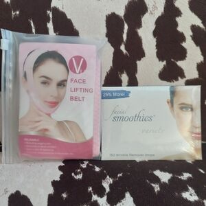 V-Line Face Lifting Belt & Facial Smoothies Variety Pack